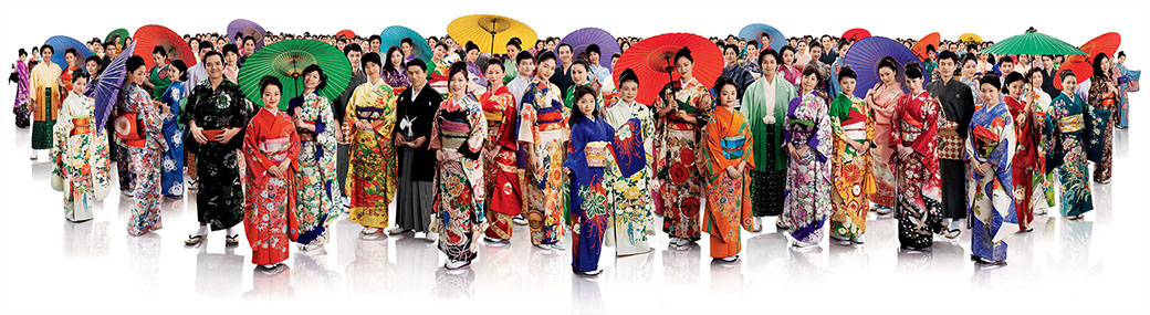 Verizon Wireless Japan Advertisement - Hiromi Asai Kimono Styling